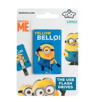 Bello Yellow 8GB Minions USB Flash Pen Drive Card   Angle 1 Preview